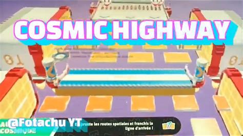 Fall Guys Season New Level Cosmic Highway Leak Beta Gameplay
