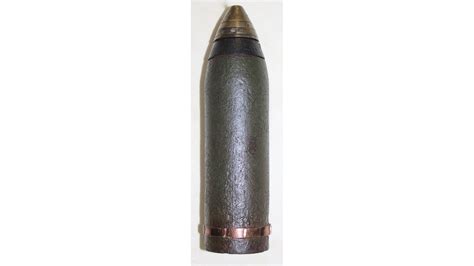 Rare Low Band ‘4 Hole Ww1 German 76mm Minenwerfer He Shell Mjl Militaria