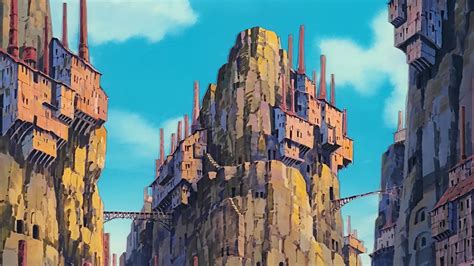 Lift your spirits with funny jokes, trending memes, entertaining gifs, inspiring stories, viral videos, and so much. Brown and black concrete building, anime, Studio Ghibli ...