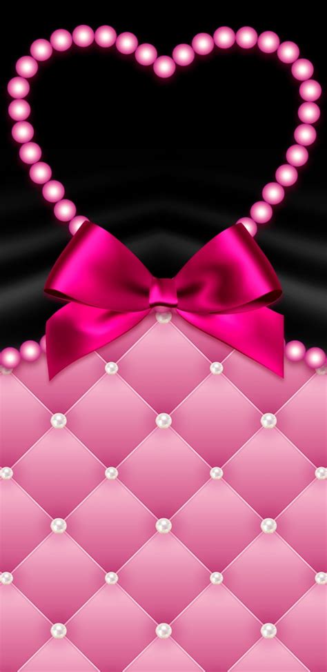 Pin By Nicolemaree77 On Heart ♥️ Wallpaper 5 Heart Wallpaper Bow