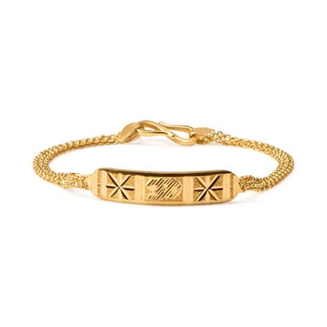 22ct Gold Baby Bracelet £4200000 Sku30849