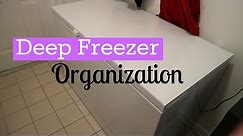 Deep Freezer Organization! Dollar Tree Only!