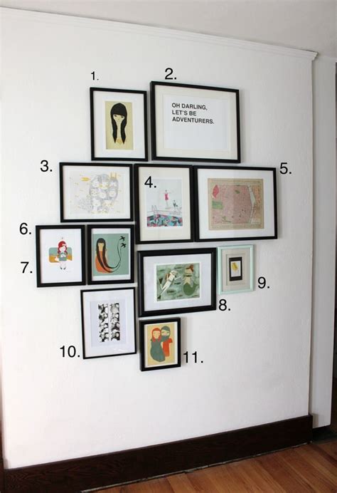 Two Rules Of Thumb For Hanging Things On Your Walls Gallery Wall