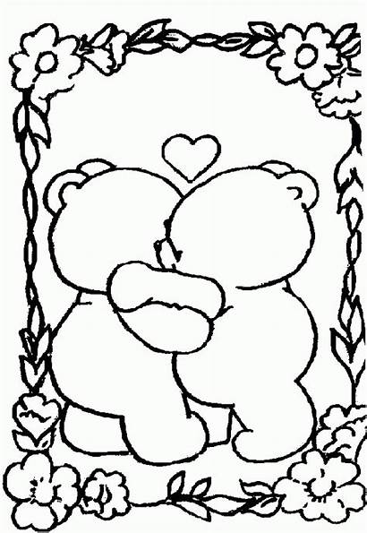 Coloring Pages Friendship Friends Forever Friend Printable