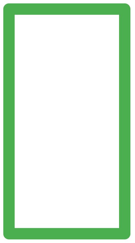 Bold Blank Border Or Frame 23419954 Png