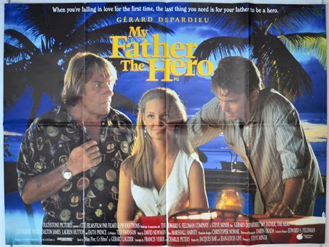 I'll protect my family's happiness! My Father The Hero - Original Cinema Movie Poster From ...