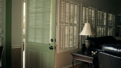 It looks attractive and provides a great deal more room in the bathroom making it feel much bigger now. Scary House Hallway With Door Opening High Definition ...