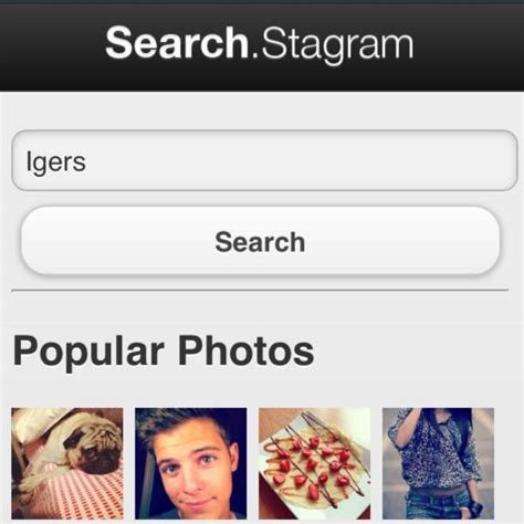 Webstagram Launches Searchstagram A New Search Engine For Instagram