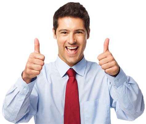 Download High Quality Thumbs Up Transparent Person Transparent Png