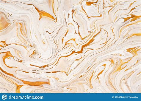 Marble Golden Orange And White Raster Texture Mineral Stone Macro