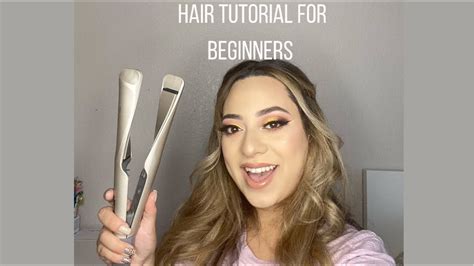 How To Curl Your Hair With A Straightener For Beginners Step By Step