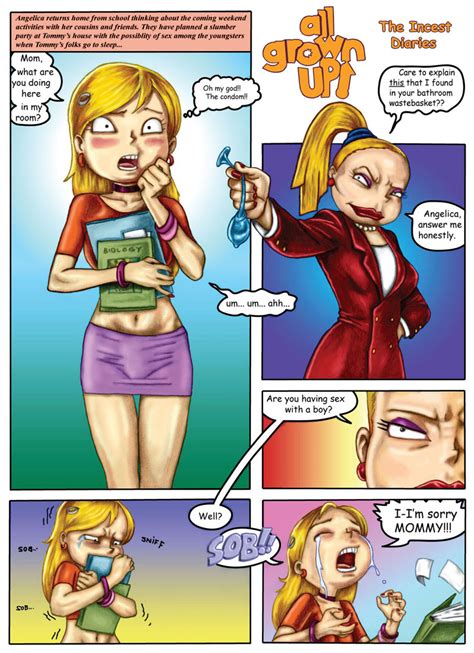 Rule 34 All Grown Up Angelica Pickles Angry Blazer Blonde Hair