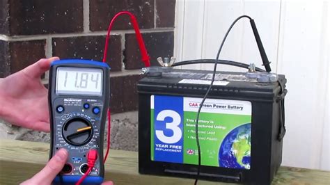 Each multimeter model is built for a certain amount of current, and the rating. How to Test a Car Battery with a Multimeter - YouTube