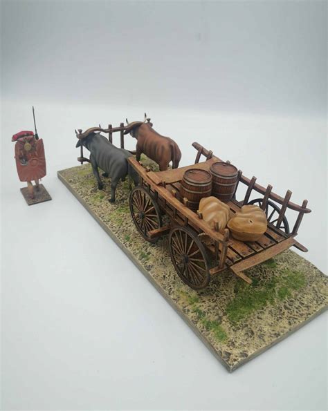 Roman Ox Cart Set Maison Militaire