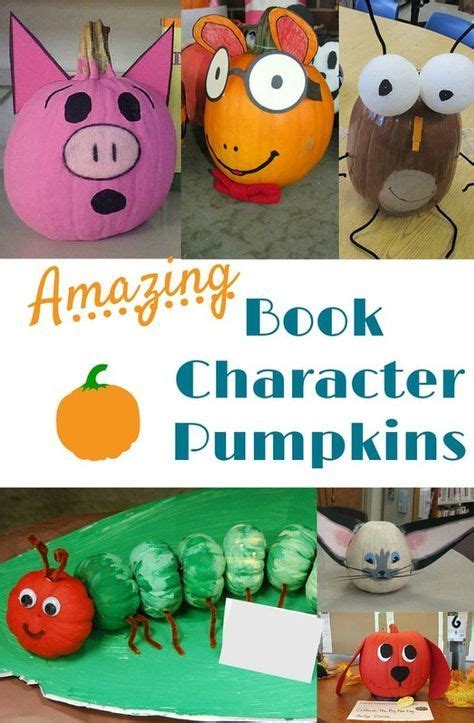 Bring Your Favorite Storybook Characters To Life With These Pumpkin