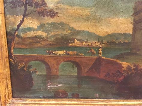 Studio Of Marco Ricci Italian 1676 1730 Capriccio Landscape With