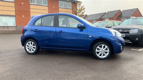 Nissan Micra Blue Automatic Auction Dealerpx