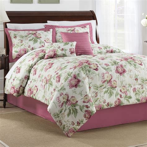 Forever Yours Berry 6 Piece Comforter Set Comforter Sets Bed Decor Bedding Sets
