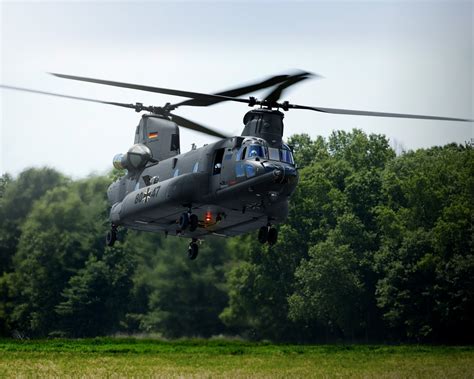 Boeing Ch 47 In German Livery For The German Heavy Lift Helicopter