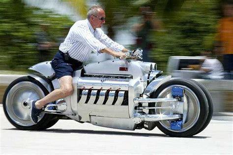Find Out More About The 550000 Worth Dodge Tomahawk V10 Bike