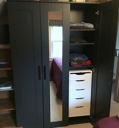 Need a manual for your ikea brimnes (3 doors) wardrobe? Upgrading Brimnes Wardrobe with Drawer Units - IKEA Hackers