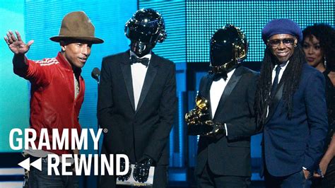 Watch Daft Punk S Unusual Acceptance Speech After Winning A GRAMMY For Get Lucky GRAMMY
