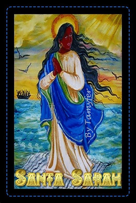 Santa sara kali é a padroeira do povo cigano, é pouco conhecida, como também é pouco conhecida a sua história. SANTA SARAH KALI SANTA DOS CIGANOS CIGANA POVO CIGANO ...