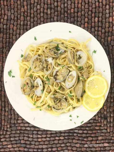 Linguine Con Vongole Linguine With Clams Great Eight Friends
