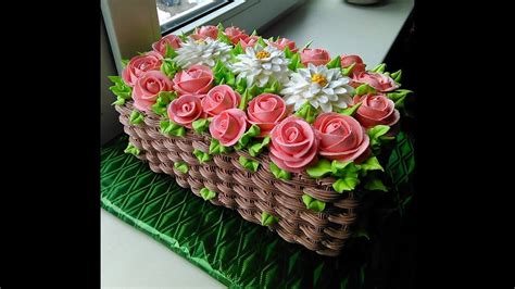 Cakestyle published august 23, 2016 34,529 views. Amazing Flower Basket Cake Decorating | Flower Basket Cake ...