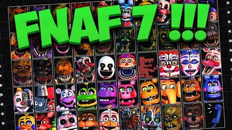 Fnaf 7 Ultimate Custom Night 2 Youtube