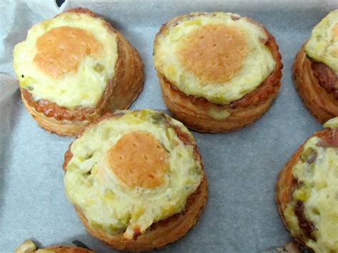 Les vols au vent aux noix de Saint - Jacques une recette raffinée