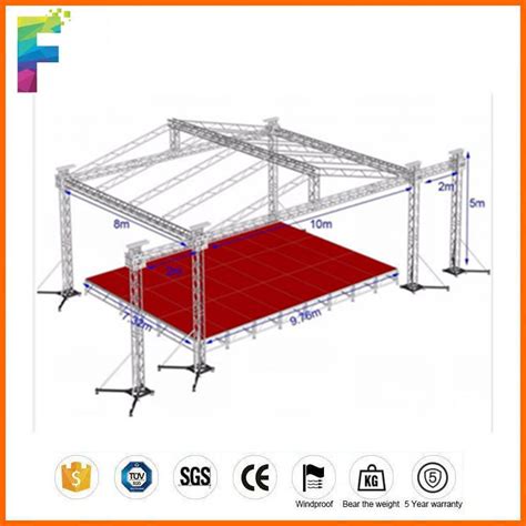 Event Stage Truss Systemaluminium Truss Stage China Truss And