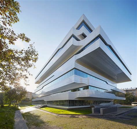 Zaha Hadid Dominion Office Building In Moscow