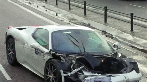 Ferrari 458 Supercar Worth £200000 Left A Crumpled Mess After M11