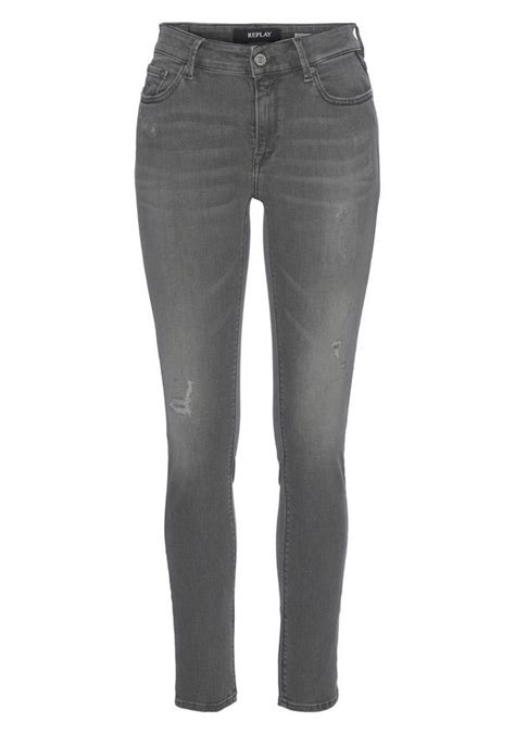 Replay Skinny Fit Jeans 1 Tlg Weiteres Detail