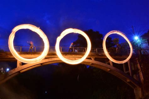 Rings Of Fire Light Up The Night At East Japan Festival For 1st Time In