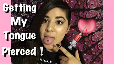 I Got My Tongue Pierced Youtube