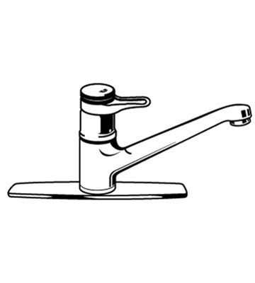 Faucet trim & repair kits. Grohe Europlus (Original) - 33 864 Single Handle Faucet Parts
