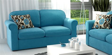 The hub of movie night, and the perfect location for a saturday nap. Torec 2 Seater Sofa - Fabric Sofas | Sofa sale, Sofa, Teal ...