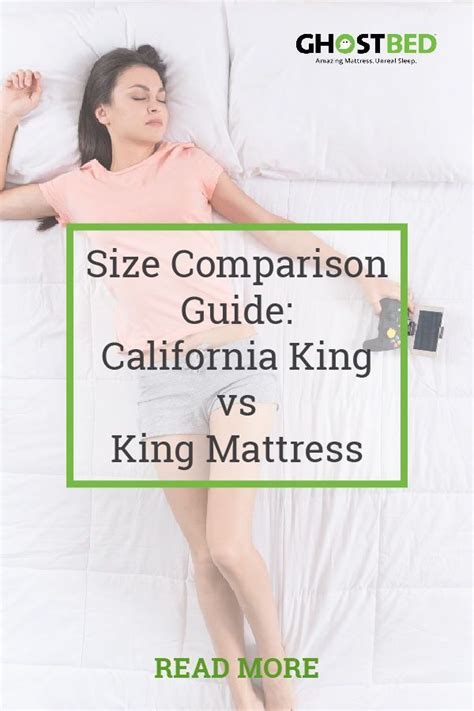 Size Comparison Guide California King Vs King Mattress Mattress