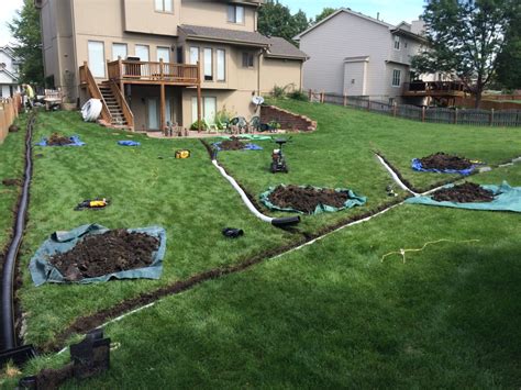 Drainage problems can lead to big trouble for homeowners, such as backyard erosion. Interior & Exterior Remodeling Omaha | Our Work