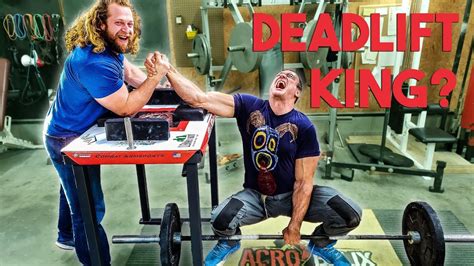 Can Devon Larratt Deadlift Powerlifting Vs Arm Wrestling Youtube