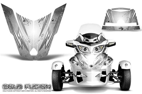 Can Am Brp Spyder Rt 2010 2019 Hood Graphics Kit Creatorx Cold Fusion