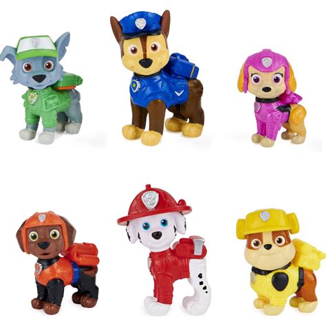 Paw Patrol Movie Action Figure Set For Ages 3 And Up