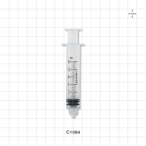 Monoject Syringe With Luer Lock C Qosina
