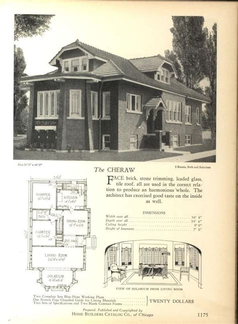Chicago style bungalow floor plans. Pin by AHaaH on Small House Plans | Chicago bungalow ...