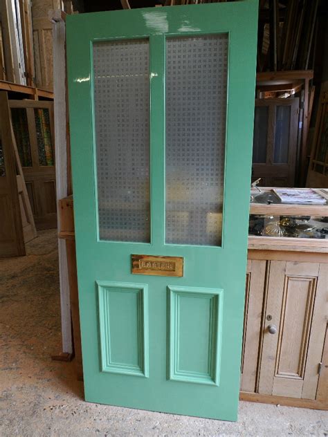 Ideal for a 1930s style home setting. A Victorian Style 4 Panel Etched Glass Front Door ...
