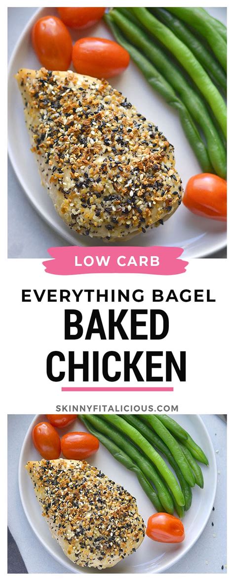 Add fruit, such as kiwi, cherries or dried figs, to your salad. Everything Bagel Chicken {Low Carb, Whole30, Keto, Paleo ...