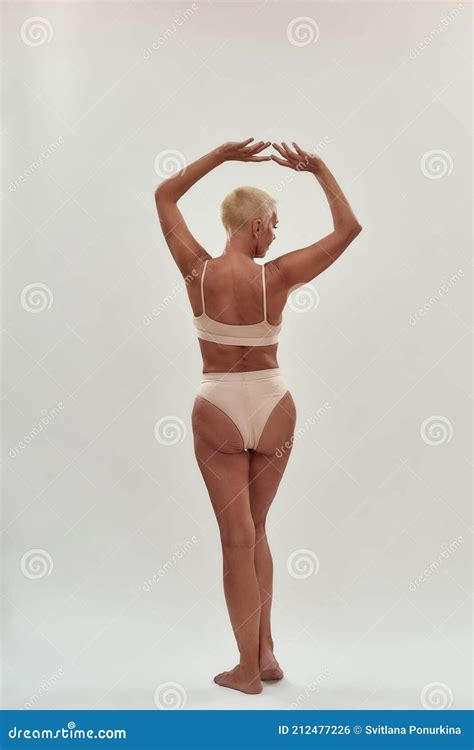 Senior Woman Sexy Underwear Stock Photos Free Royalty Free Stock