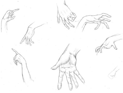 Hands Practice By Ridia On Deviantart